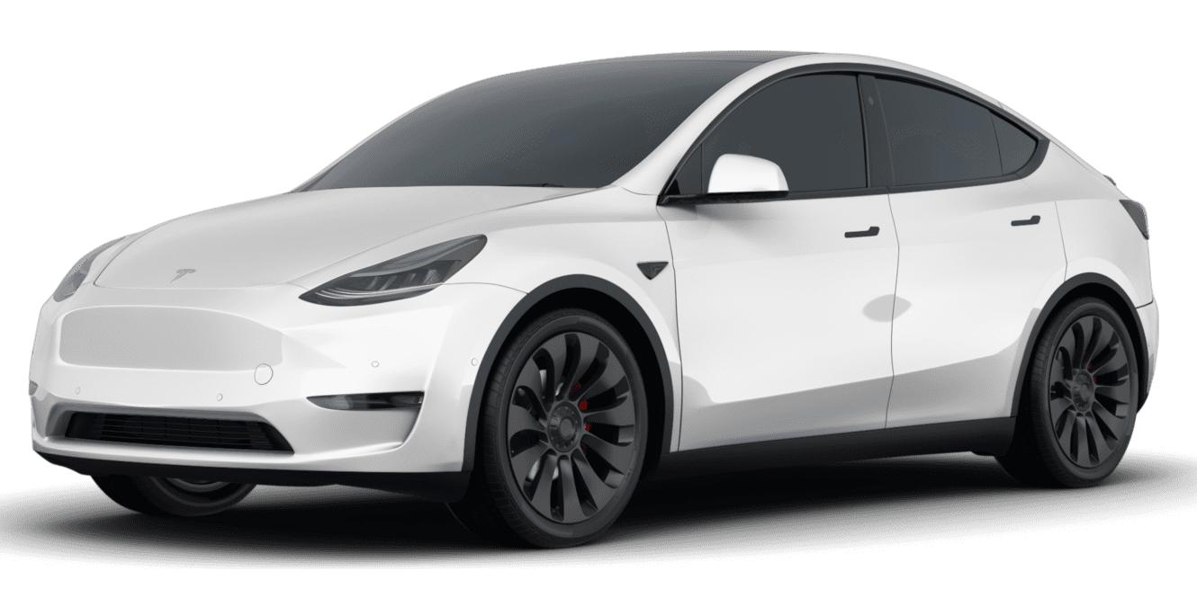 TESLA MODEL Y 2021 5YJYGDEFXMF197396 image